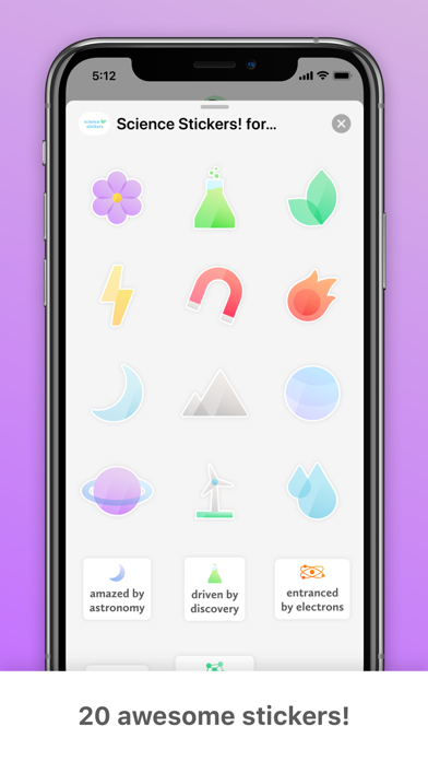 How to cancel & delete Science Stickers! for iMessage from iphone & ipad 4