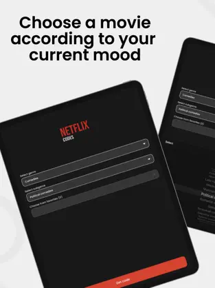Captura de Pantalla 1 Netflix Codes iphone