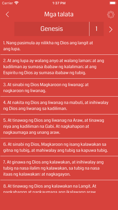 How to cancel & delete Filipino Bible - Offline from iphone & ipad 4