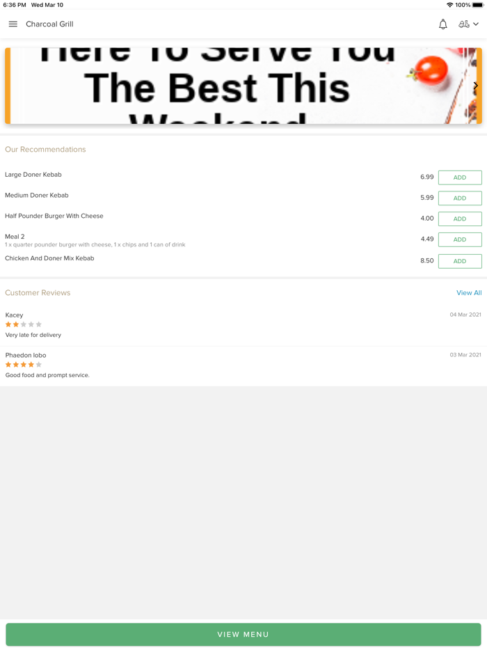 Charcoal Grill Basingstoke.