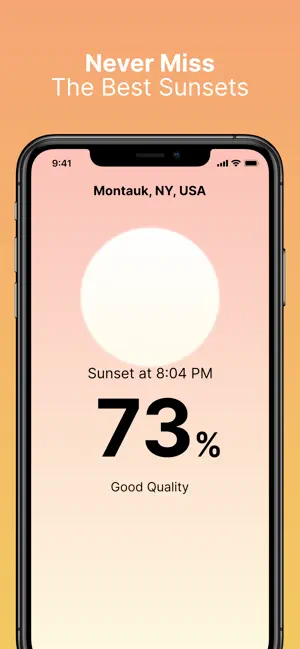 Captura 1 Helio - Sunset Forecast iphone