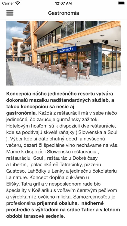 Hrebienok Resort screenshot-4