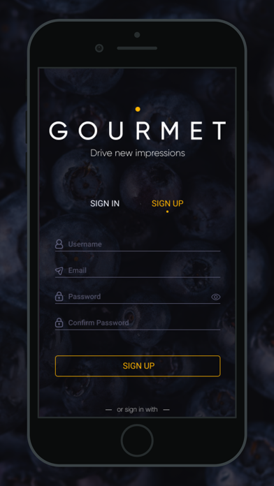 WARP Gourmet screenshot 2