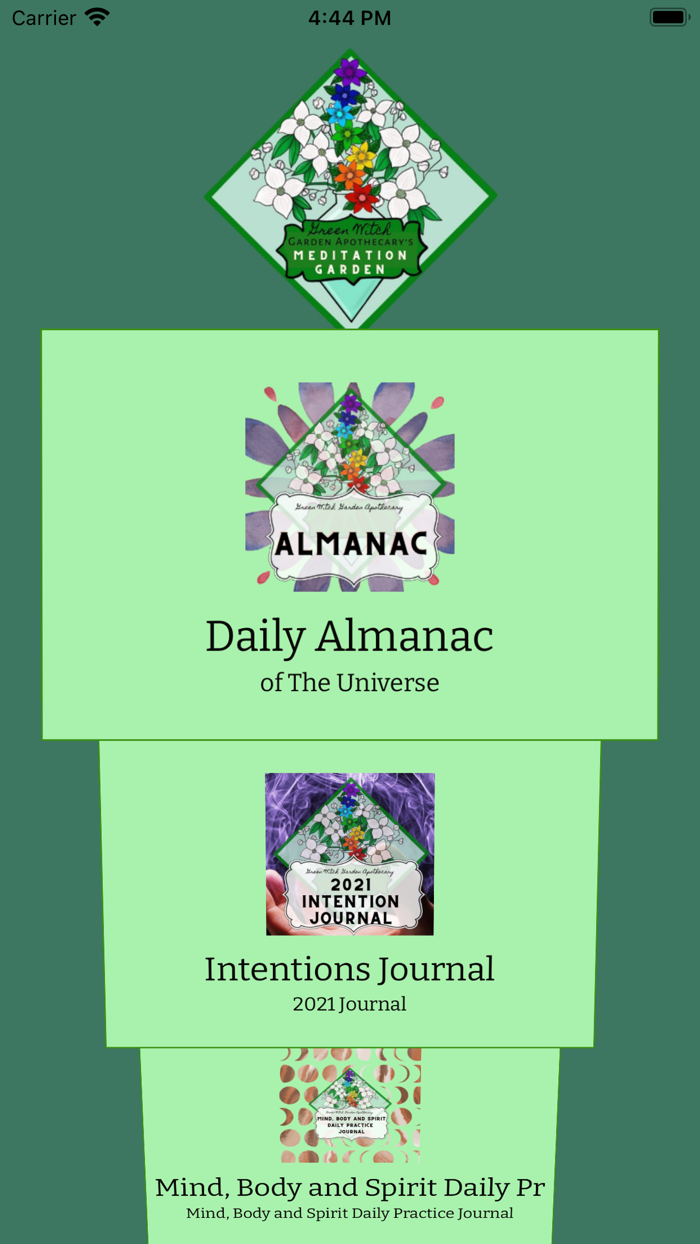 Green Witch Meditation Garden