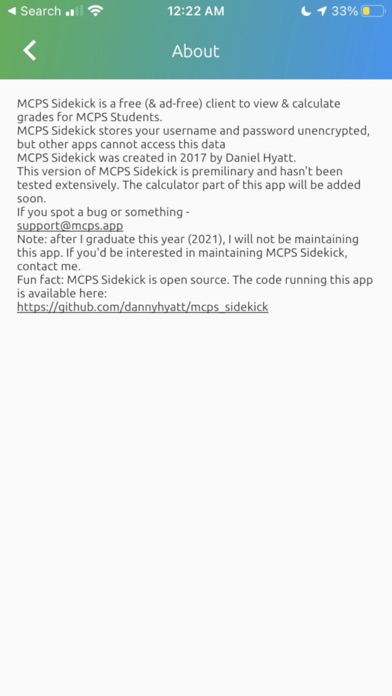 MCPS Sidekick screenshot 2