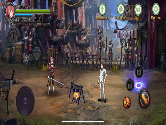 Attack on angel, game for IOS