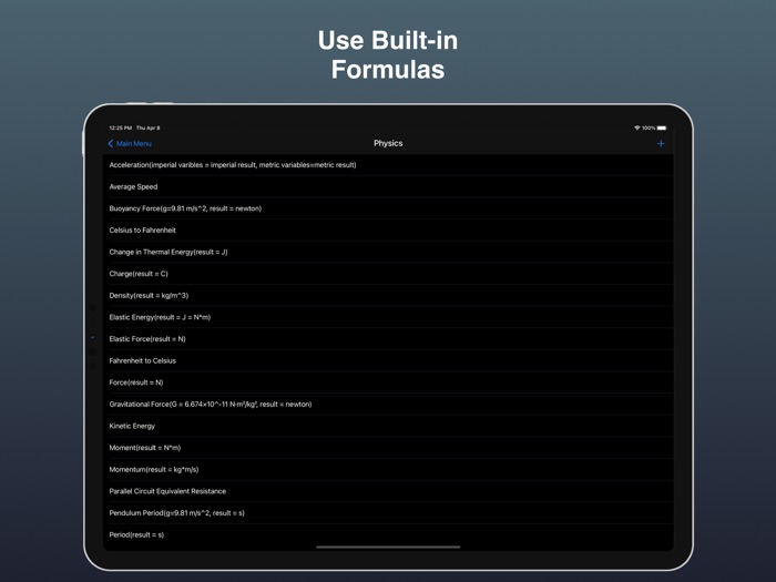 The Fx With Formulas