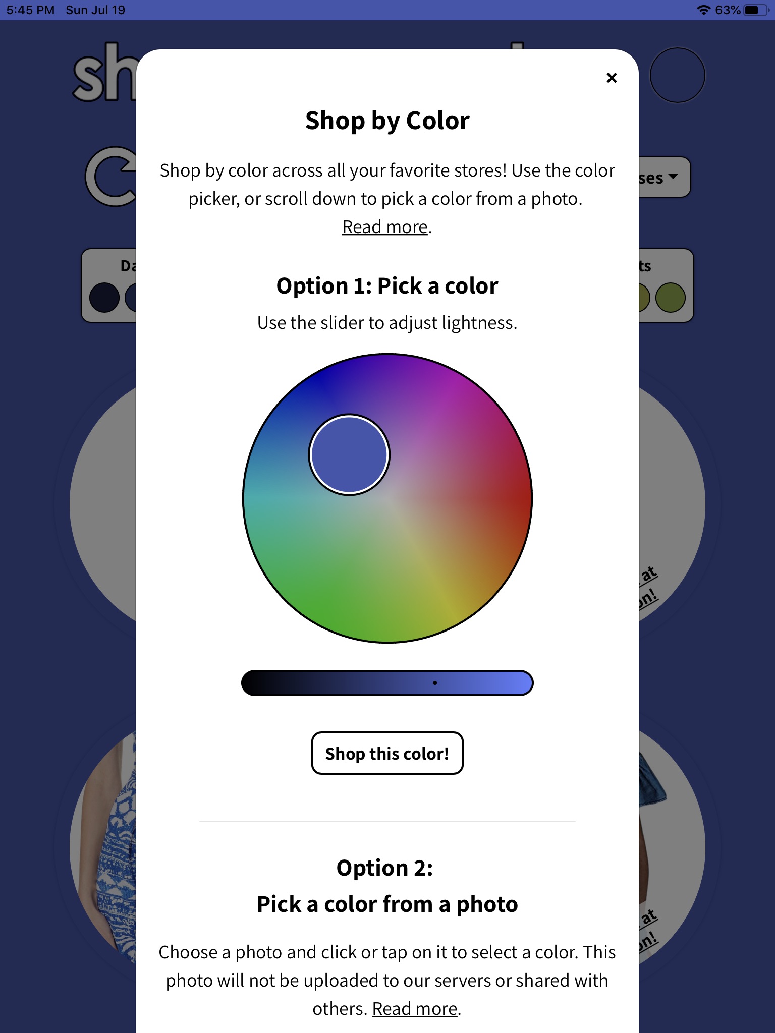 Shop Your Colors screenshot 2