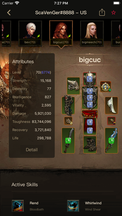 D3 Buddy for Diablo 3 screenshot 2