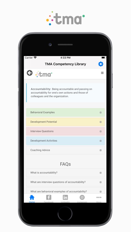 TMA Competency Library