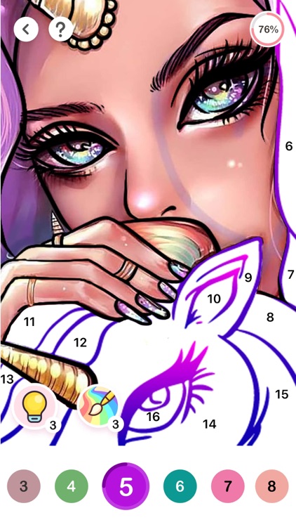 Paint.ly: Color by Number Game screenshot-0