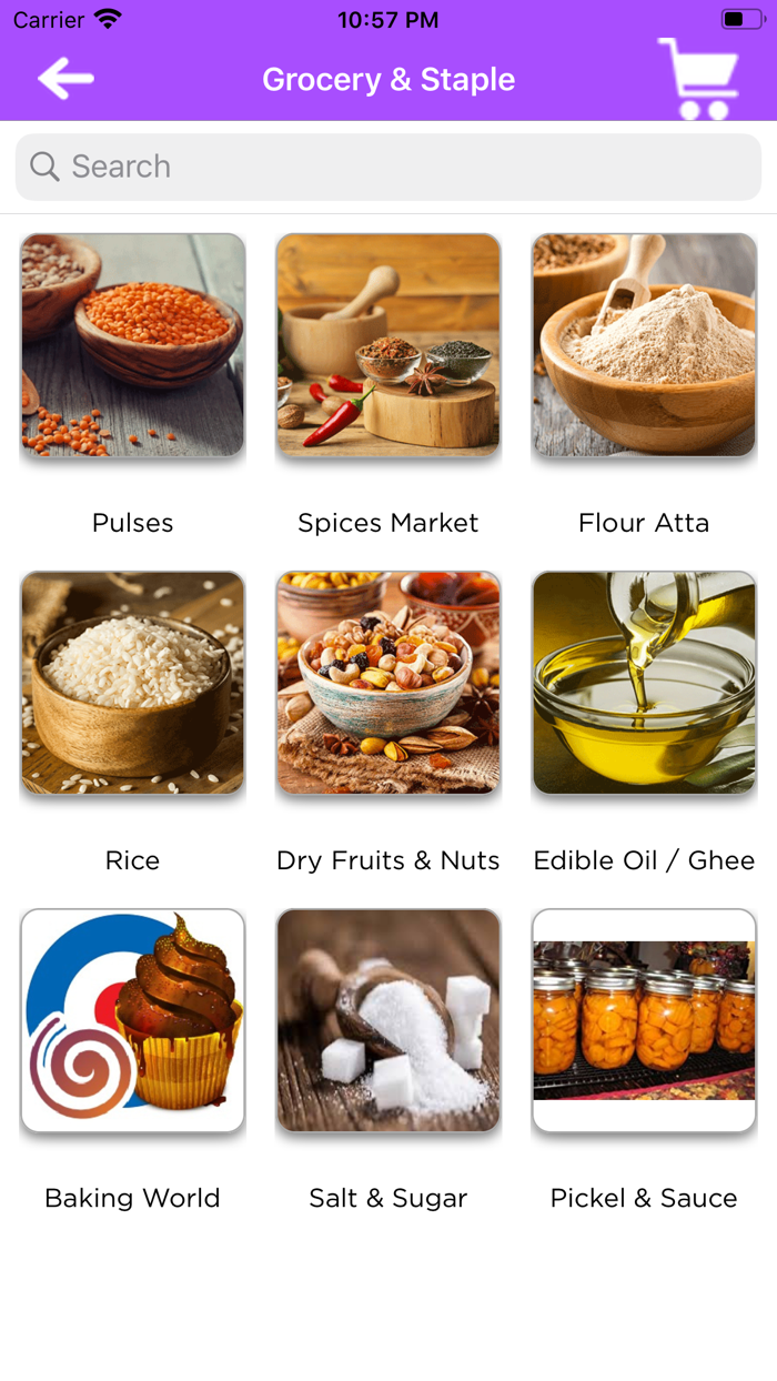 BMart Budget Online Grocery Ap