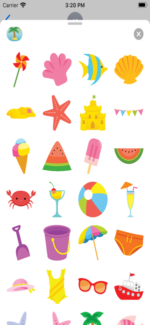 Summer Sun Sticker Pack(圖2)-速報App