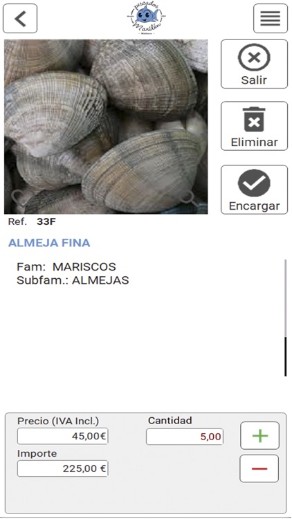 AppLine Pescados Marilén screenshot-4