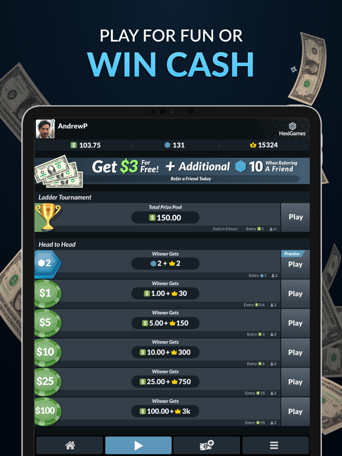 Solitaire Go - Play for Cash