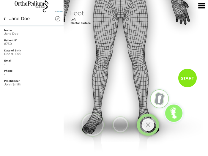 Orthopedium – Foot  Body