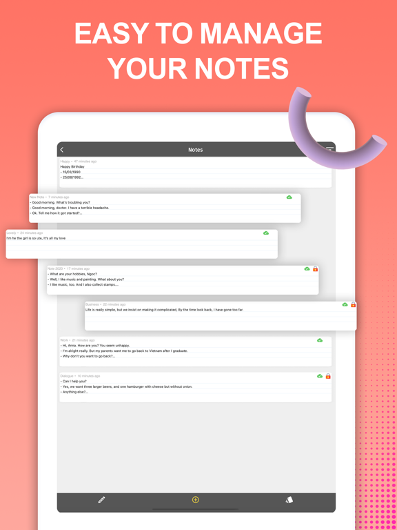 Safe Notes - Color by Note Appのおすすめ画像6