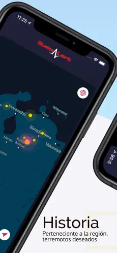 Screenshot 2 Alertas de Terremotos iphone