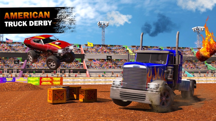 American Truck Derby Crash