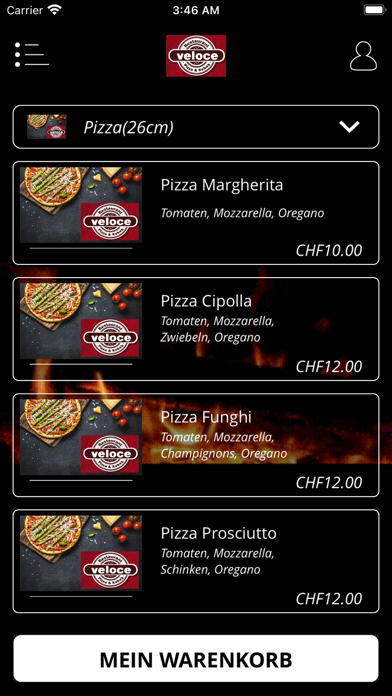 Veloce Pizza Schönenwerd screenshot 2