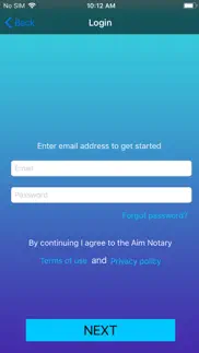 aim notary iphone screenshot 2