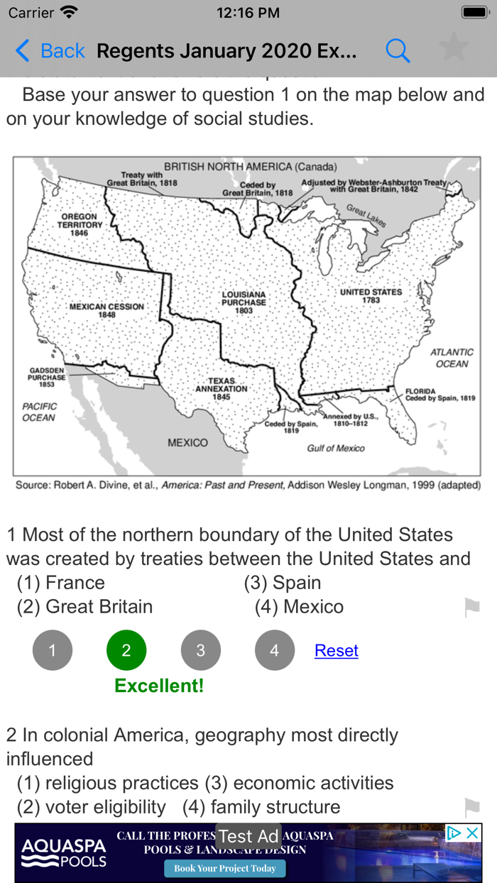 Regents US History and Govt