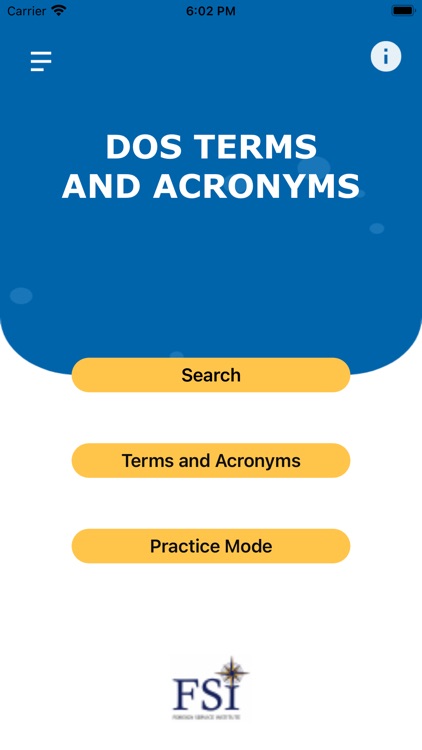DOS Terms and Acronyms