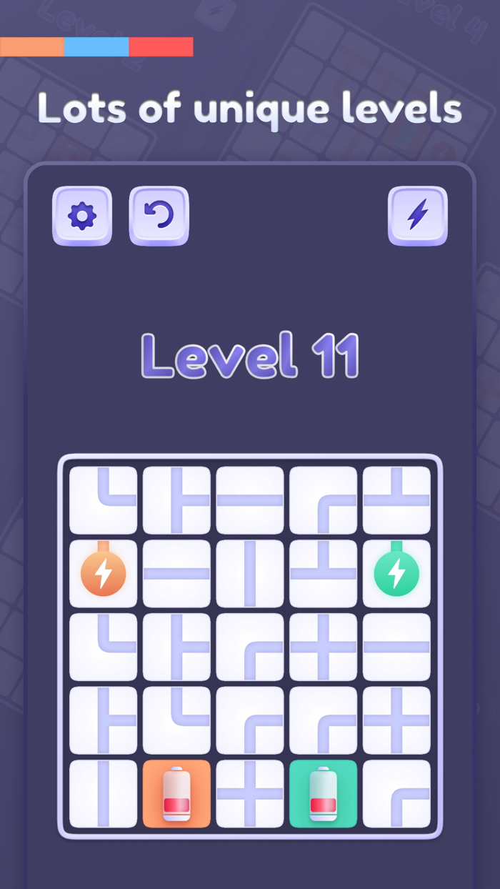 Connect Battery Puzzle Game