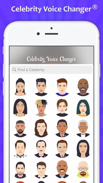Celebrity Voice Changer Parody Screenshot