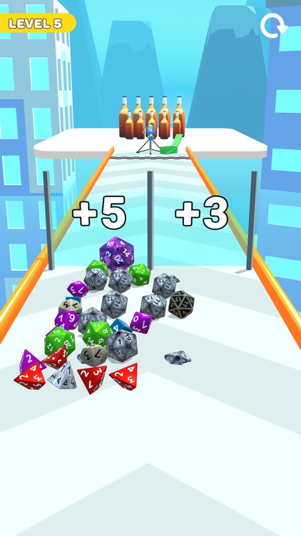 Dice Run 3D!