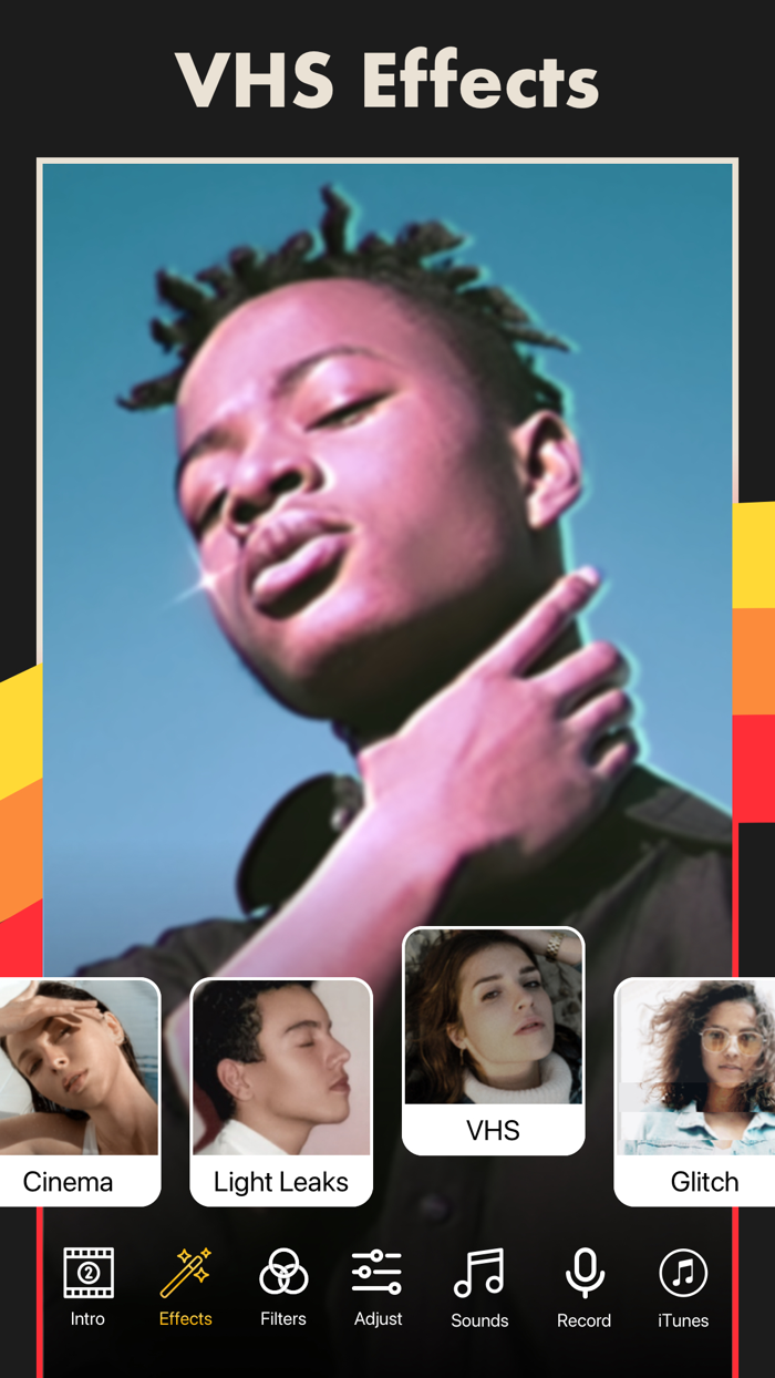 VHS Cam, Vintage Camera Effect