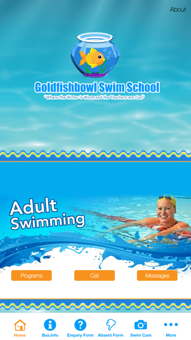 How to cancel & delete Goldfishbowl Swim School from iphone & ipad 1