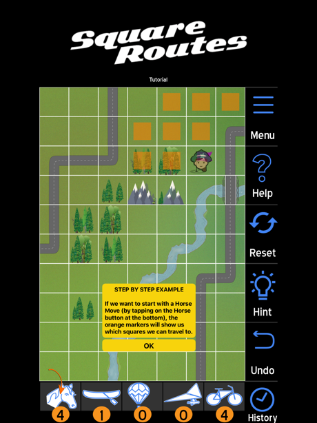 Tips and Tricks for Square Routes