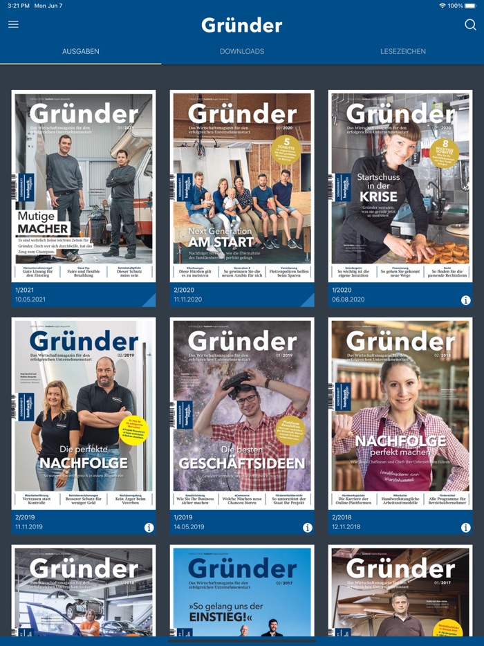 Gründer - Wirtschaftsmagazin