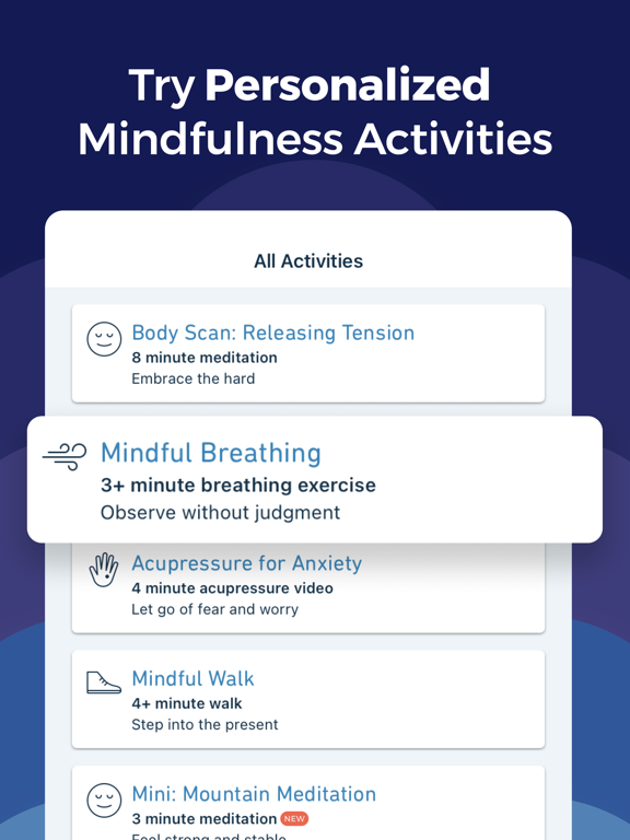 Stop, Breathe & Think: Meditation tailored to your emotions screenshot