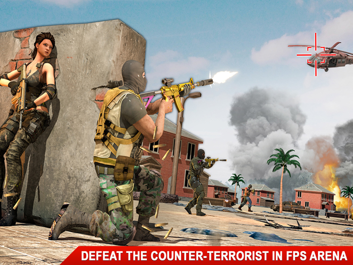 FPS Gun Strike Battle Shooter