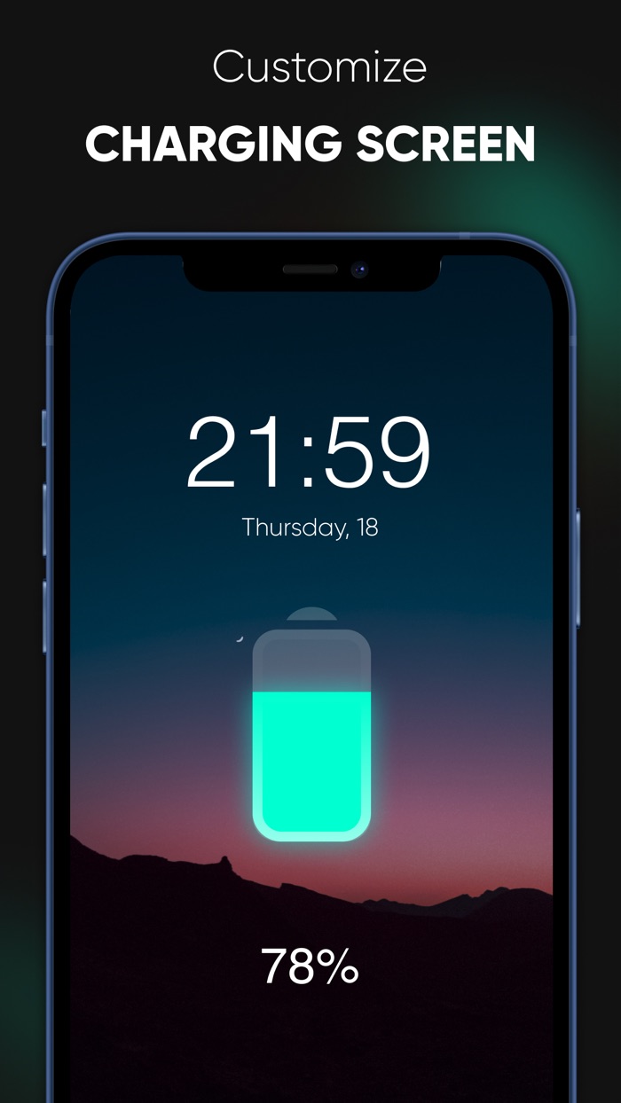 Widget Editor battery, clock