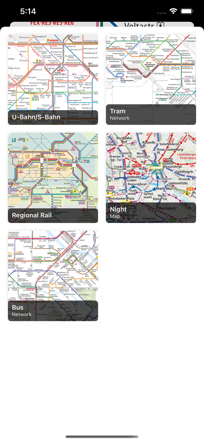 Berlin U-Bahn/S-Bahn Maps