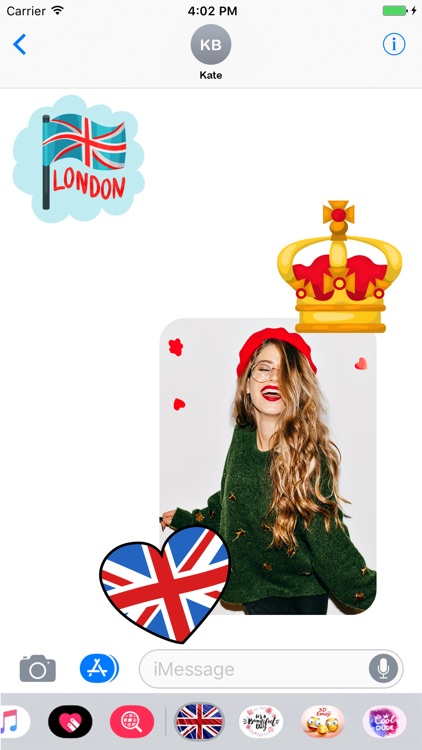 British Stickers & Emoji