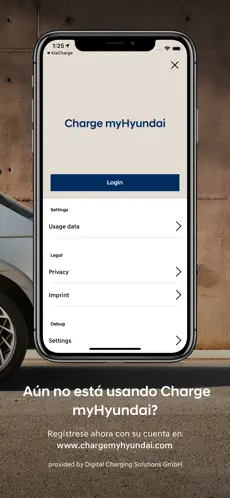 Screenshot 4 Charge myHyundai iphone