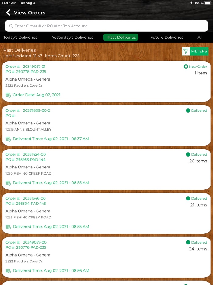 Curtis Lumber Delivery