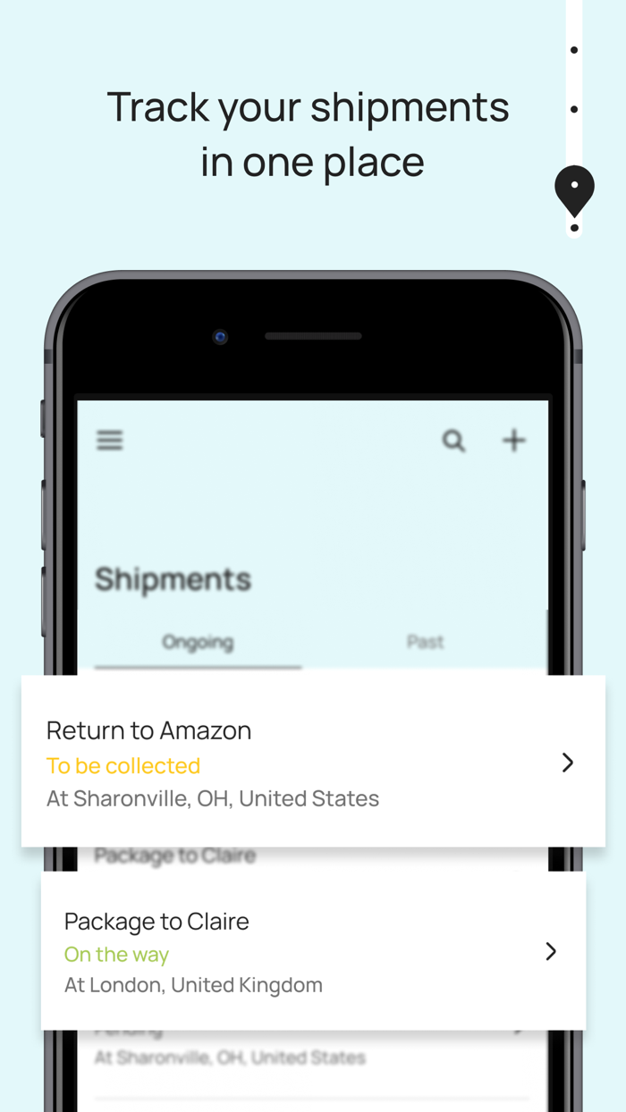 Spaceship  Shipment tracker