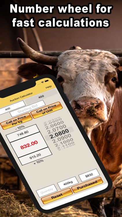Livestock Auction Calculator