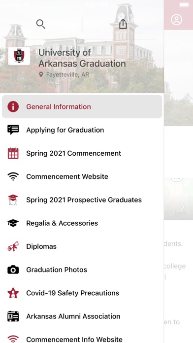 How to cancel & delete Univ of Arkansas Graduation from iphone & ipad 3