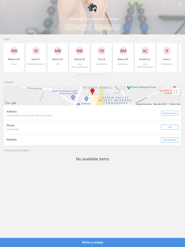 Continental Spa  Wellness