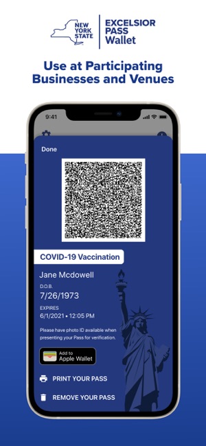 Nys Excelsior Pass Wallet On The App Store
