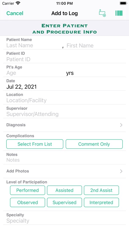 Procedure Log screenshot-5