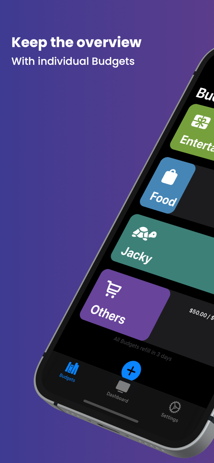 Budgets - Financeplanner