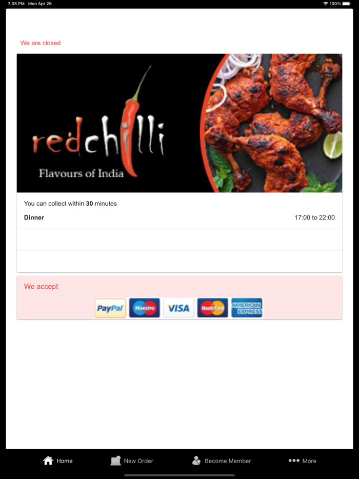 Redchilli - Flavours of India