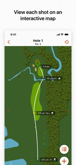 Garmin Golf app screenshot